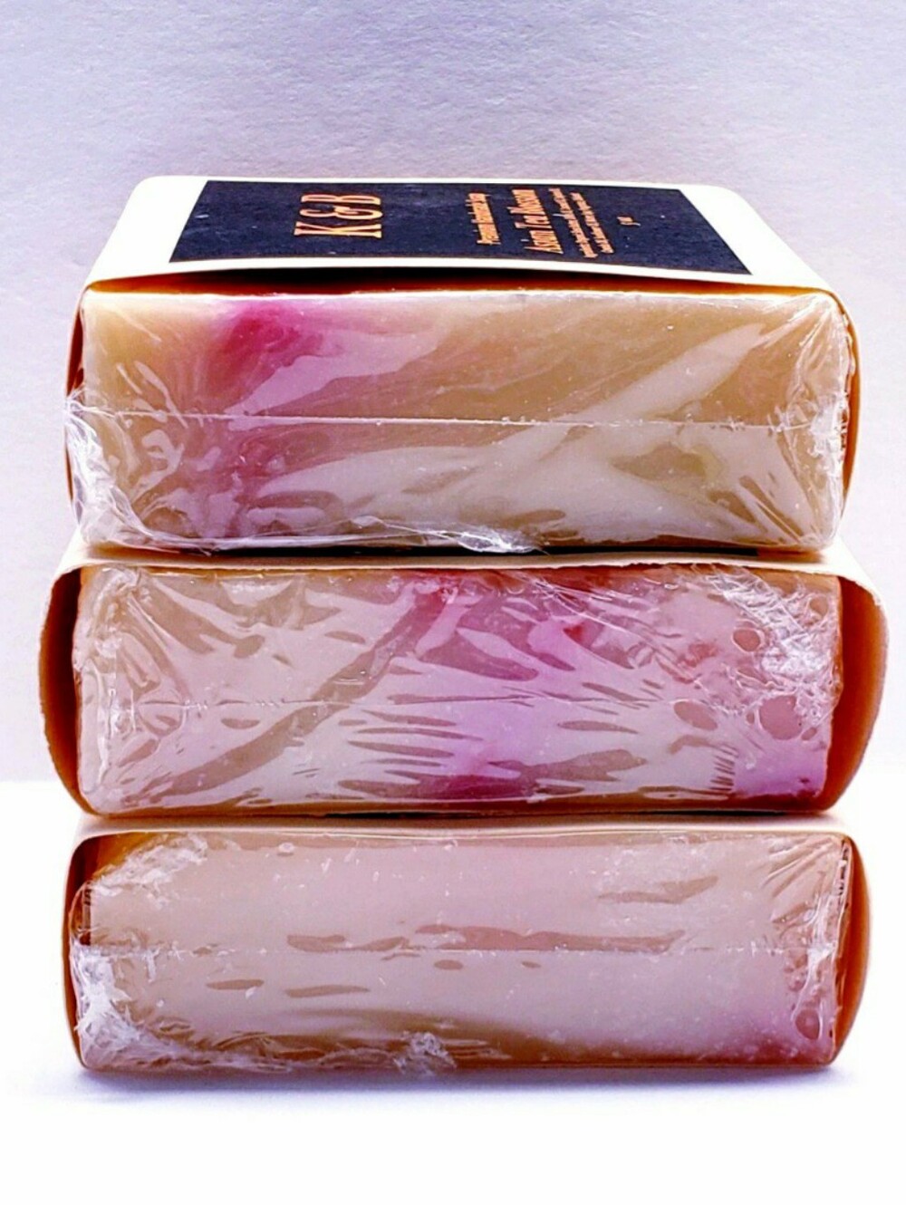 ASIAN TEA BLOSSOM Premium Handmade Natural Body Bar Soap, 5 oz (3 pcs)